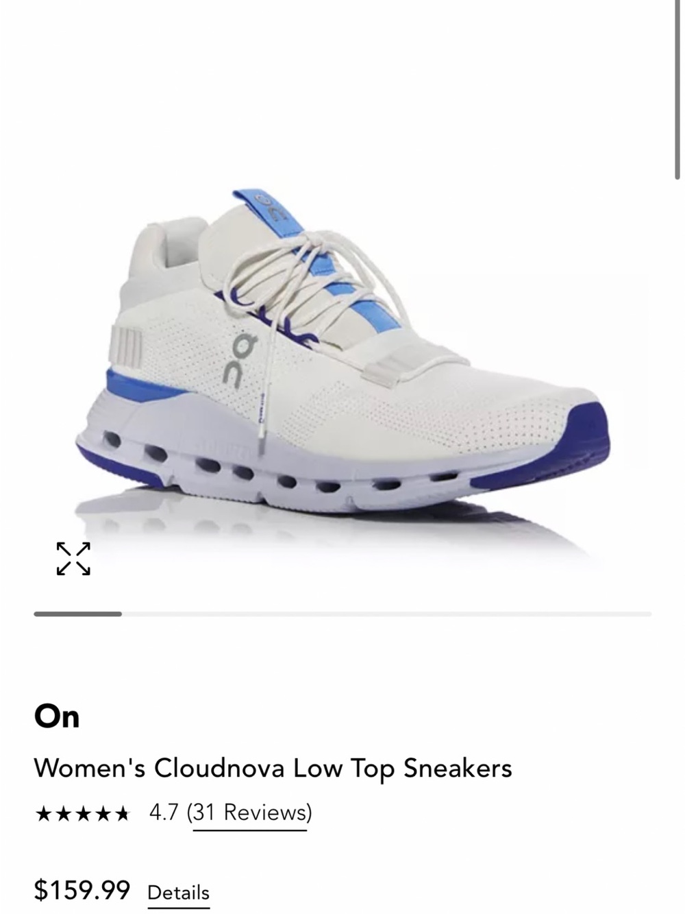 Women's Cloudnova Low Top Sneakers